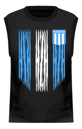 Musculosa Algodón Racing Club Escudo Academia Avellaneda