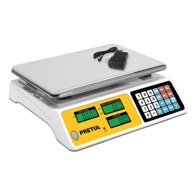 Báscula Electrónica Multifunciones 40 Kg Pretul BASE-40P | Meses sin interés