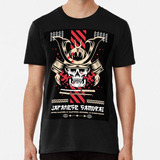 Remera Samurái Harajuku Algodon Premium