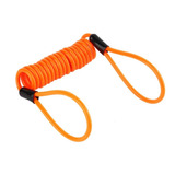 Cable De Seguridad Doble Lazo Para Bloqueo De 3.5mm X 120cm