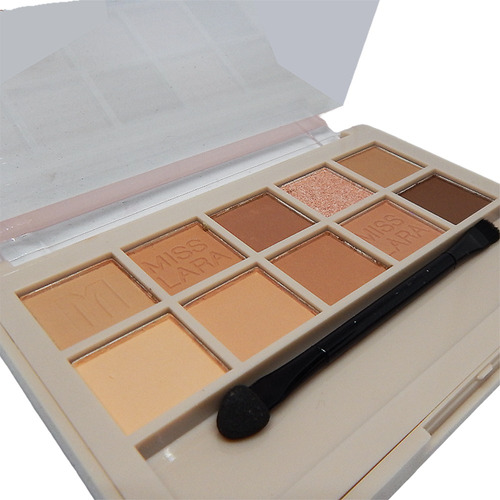 Paleta 10 Sombras Glitter Mate Pro Eye Palette  By Miss Lara