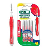 Gum Cepillo Interdental Portátil(1314) X 4 Fino Cilindrico