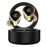 Audífonos Kz Sa08 Pro Inalámbricos Bluetooth Hifi Negros 