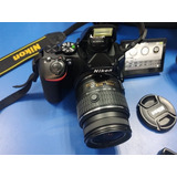 Camara Profecional Nikon D5500 Garantia 24 Mpx - Video Full 