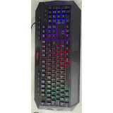 Teclado Gamer Luz Led Multicolor