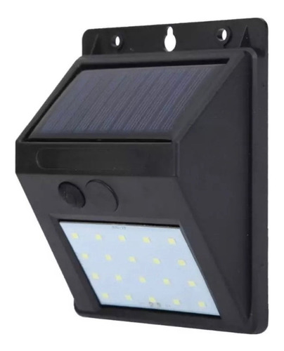 Lampara Solar 20w Sin Sensor De Movimiento Pra Toda La Noche