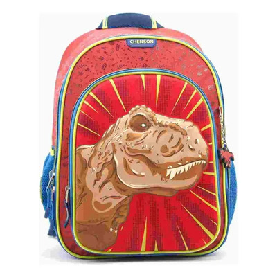Mochila Escolar Primaria Grande Chenson Dinosaurio T-rex CO66058-R | Envío gratis