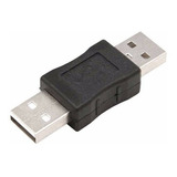 Conector Adaptador Usb Macho X Macho Emenda Junção Para Cabo