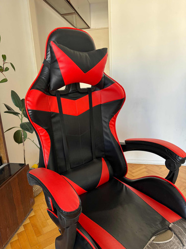 Silla Gamer Reclinable Y Con Apoya Pies