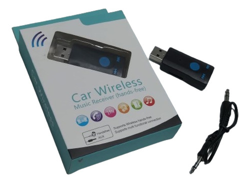 Bluetooth Portátil Para Carro Usb Lector Sd