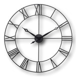 Reloj De Pared Metalico Sala Cama Lobby Grande 