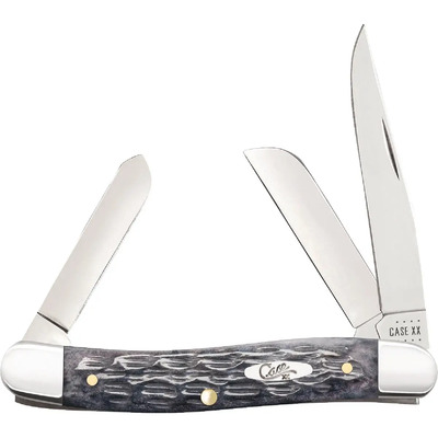Navaja Case XX Hunting Knives Pocket Crandall Jigged Hueso Gris | Meses sin interés