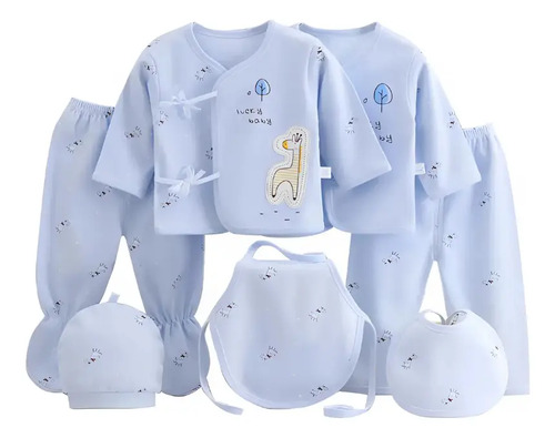 Set De Ropa Recién Nacido 0-3 Meses 7 Piezas Set Bienvenida | MercadoLibre