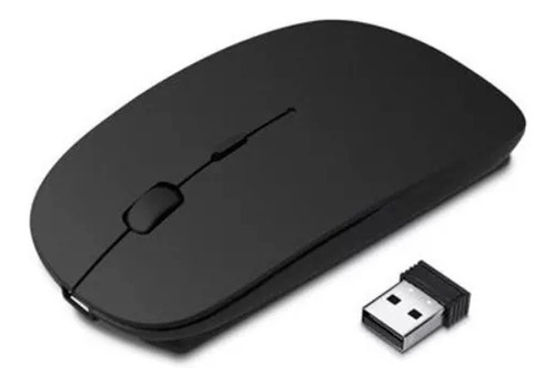 Mouse Optico Inalambrico M100 4d 1600dpi Color Negro Scroll