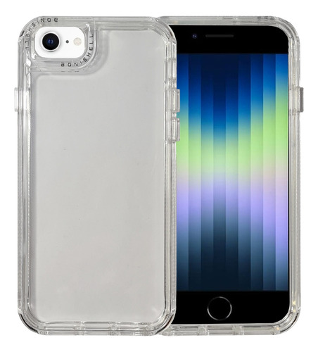 Funda Rainbow Traslúcido Para iPhone Varios Modelos