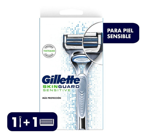 Máquina De Afeitar Para Piel Sensible Gillette Skinguard 1 U