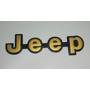 Emblema Jeep Para Cherokee  Todas Color Dorado Jeep Cherokee