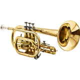 Trompete Si Bemol Cornet Harmonics Hcr-900l Laqueado Soft Ca