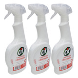 Pack X 3 Cif Limpiador Cualquier Superficie Gatillo 500ml