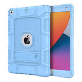 Funda iPad Azzsy 10.2 9/8/7 Gen Delgado Resistent/sky Blue