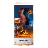 Jurassic World Figura Carnotaurus Con Sonido Hdx33 Mattel