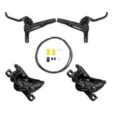 Kit Freno Disco Shimano Hidráulico Mt520 4 Pistones Completo