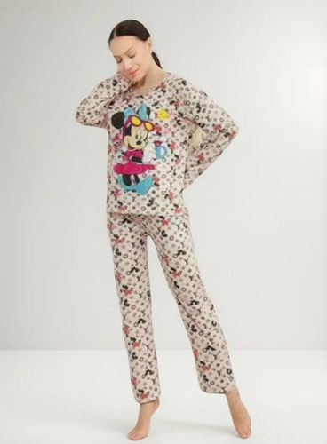 Conjunto Pijama Dama Tela Suave Y Comoda Personajes Unitalla