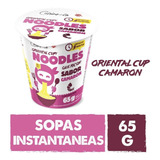 6 Fideos Oriental Cup Noodles Camaron 65g +sopa Cuisine & Co