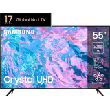 Smart Tv Led 55  4k Cu7000 - Samsung