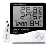 El Termohigrómetro Digital Htc-2 Higrometro Termometro Reloj