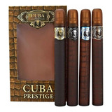 Set Lociones Cuba Prestige 4 Lociones Género Hombre