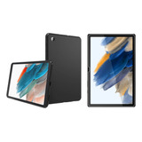 Funda Para Tablet Samsung A8 Silicona + Vidrio Templado