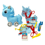 Set Maletin Unicornio Doctor Y Tienda De Mascotas Didactico