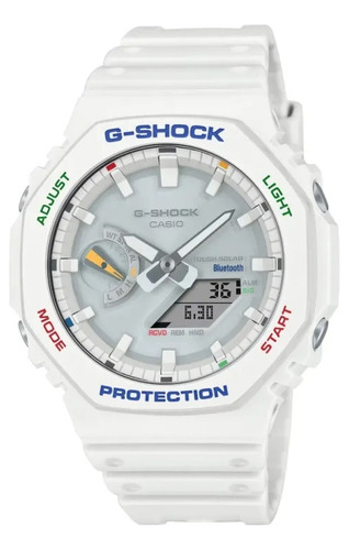 Reloj Casio G-shock Original Solar Blanco Ga-b2100fc-7a