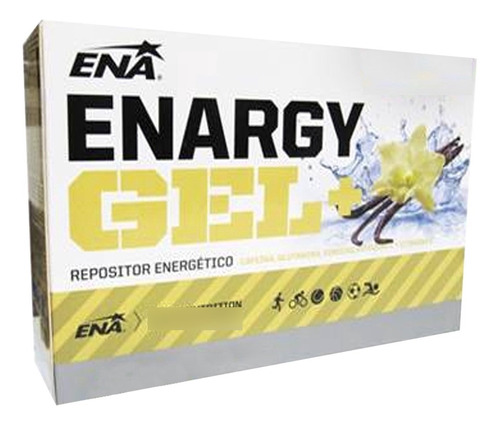 Enargy Gel Ena 12 Unidades Cafeina + Ginseng Energia Running