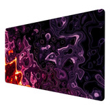 Mousepad Gamer Speed Extra Grande 90x40 Psicodélico Purple