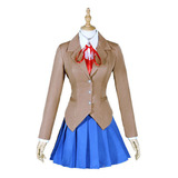 Heartbeat Literature Club Cosplay Disfraz Monica Uniforme