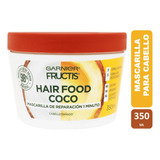 Mascarilla Tratamiento Hair Food Coco 350 Ml Garnier