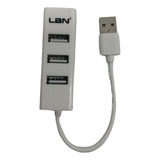 Hub 4 Puertos Multi Usb 2.0  De Alta Velocidad / Practico!