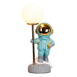 Lámpara De Astronauta Moderna, Lámpara De Mesita De Noche,