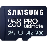 Microsd Samsung Pro Últimate 256 Gb C10 U3 V30 Speed 200 4k