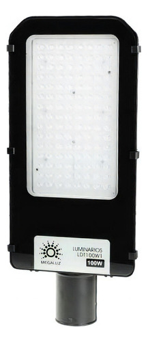 10 Lampara Suburbana Ideal Para Exteriores 100w Ip65 9000 Lm Color Negro