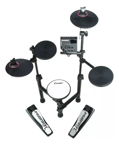 Bateria Carlsbro Club100bp1 Electronica Kit Color Negro 