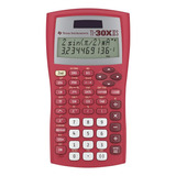 Calculadora Científica Texas Instruments Ti-30xiis, Color Ro