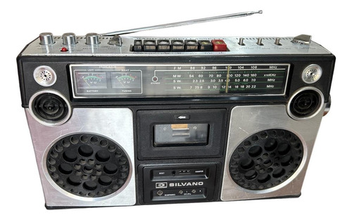 Boombox Radio Grabador Vintage Impecable Multibanda