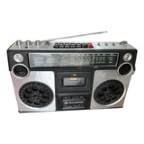 Boombox Radio Grabador Vintage Impecable Multibanda