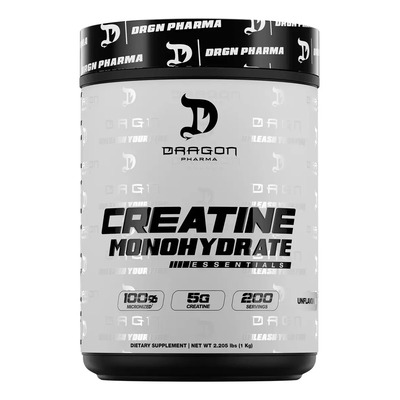 Dragon Pharma Creatine Monohydrate 1 Kg 200 Serv Sabor Sin Sabor | Meses sin interés