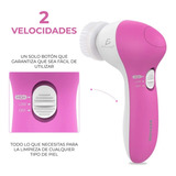 Cepillo Limpiador Facial Electrico Masajeador 5 En 1