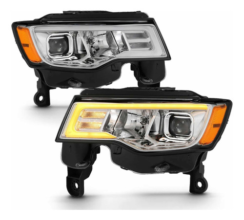 Faros Grand Cherokee 4g 2014/2019 Foto 4