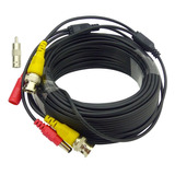 Cable Para Camara De Seguridad Cctv Video Bnc Y Poder 20 Mts
